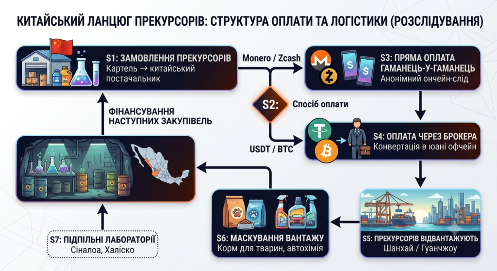 китайський ланцюг прекурсорів